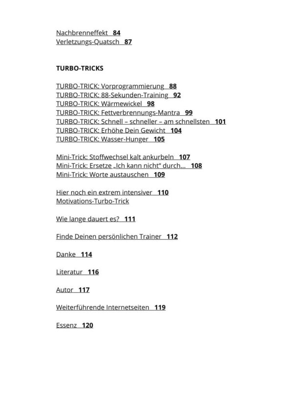 Buch (PDF) | 88 Sekunden zum neuen Körper – Bild 5